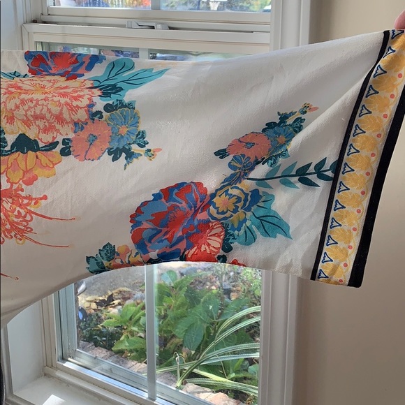 Flying Tomato | Kimono jewel toned BOHO blouse - Picture 4 of 7